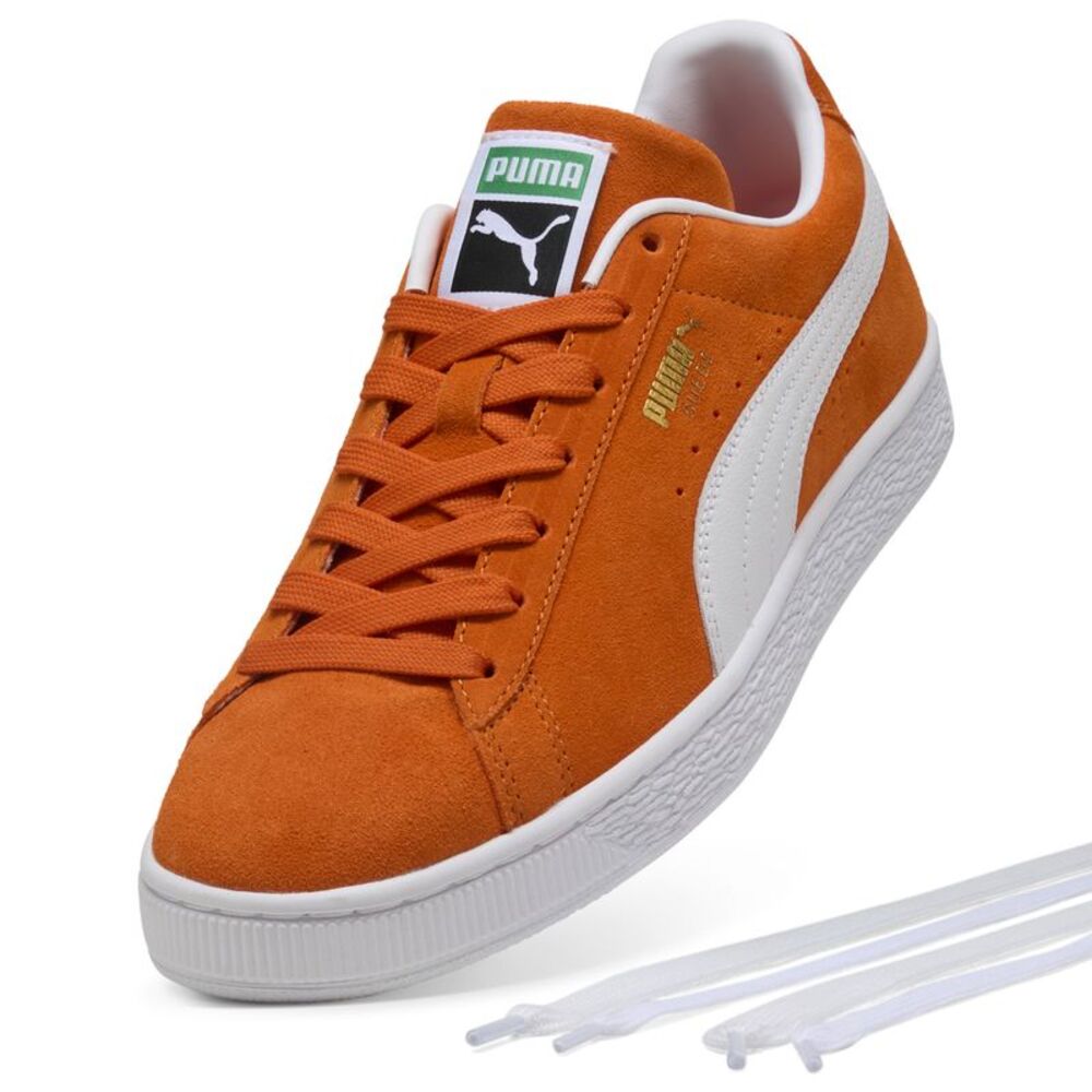 Puma Mens Suede Classic Orange Shoes (NWT) - Picture 4 of 5